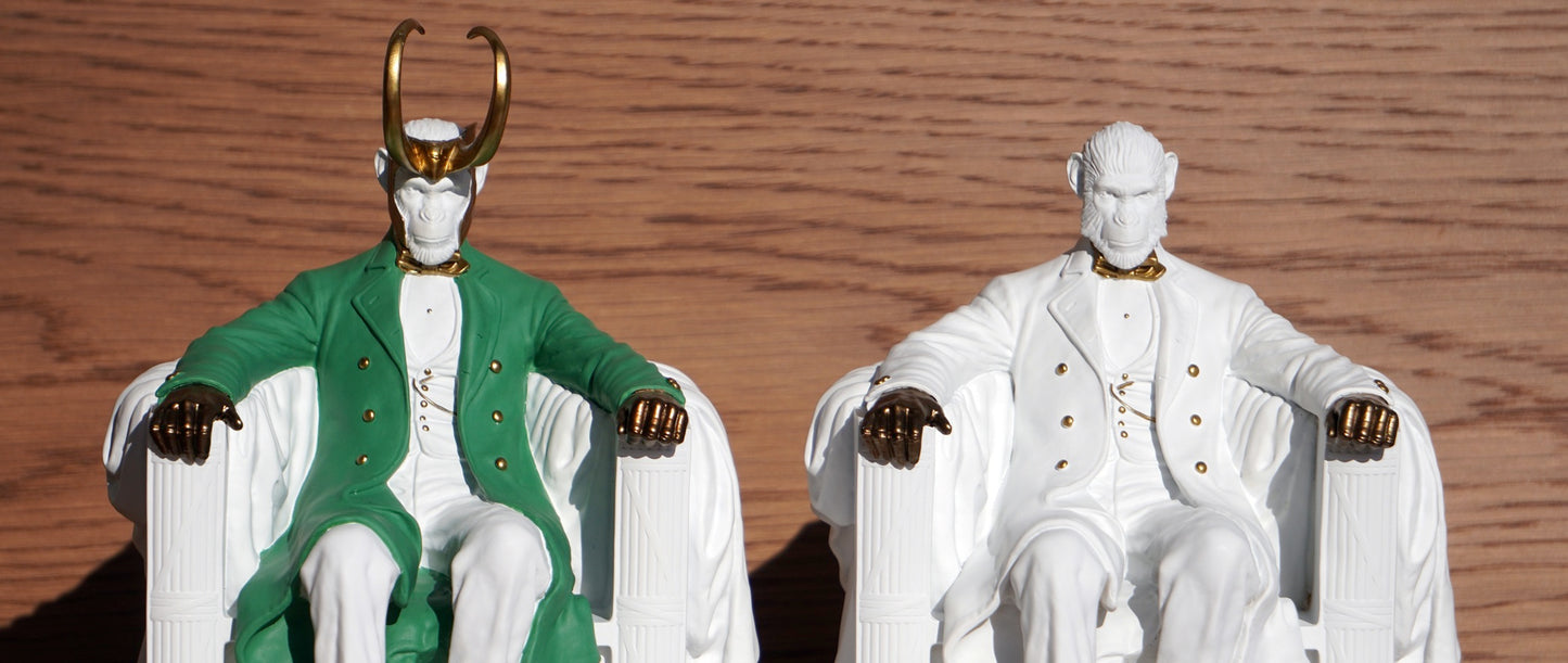 ABE White/Gold Colorway Sculpture