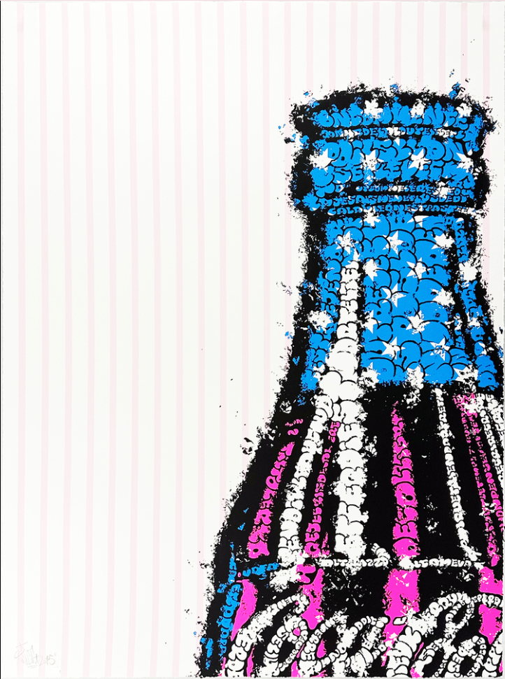 COKE Pink Lines Variant by TILT