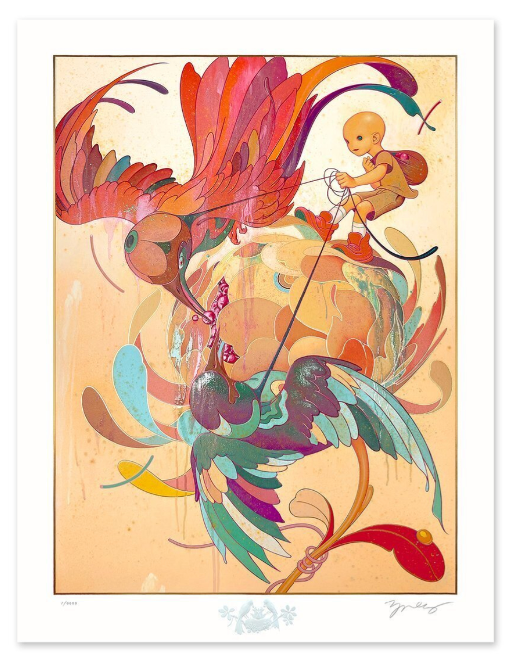 Spring print by James Jean