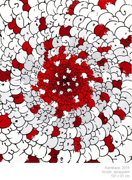 Kamikaze Original Artwork by TILT