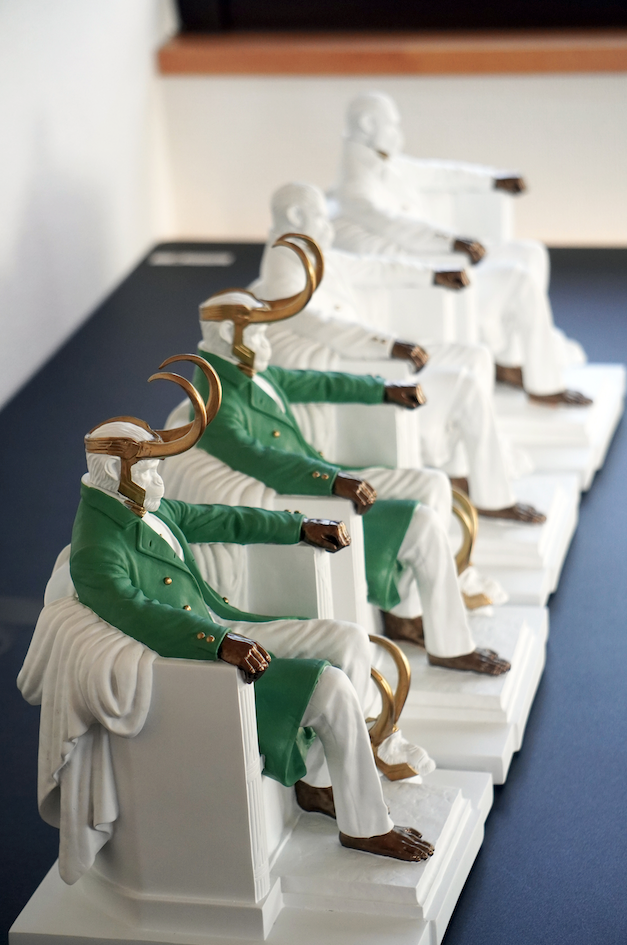 ABE White/Gold Colorway Sculpture