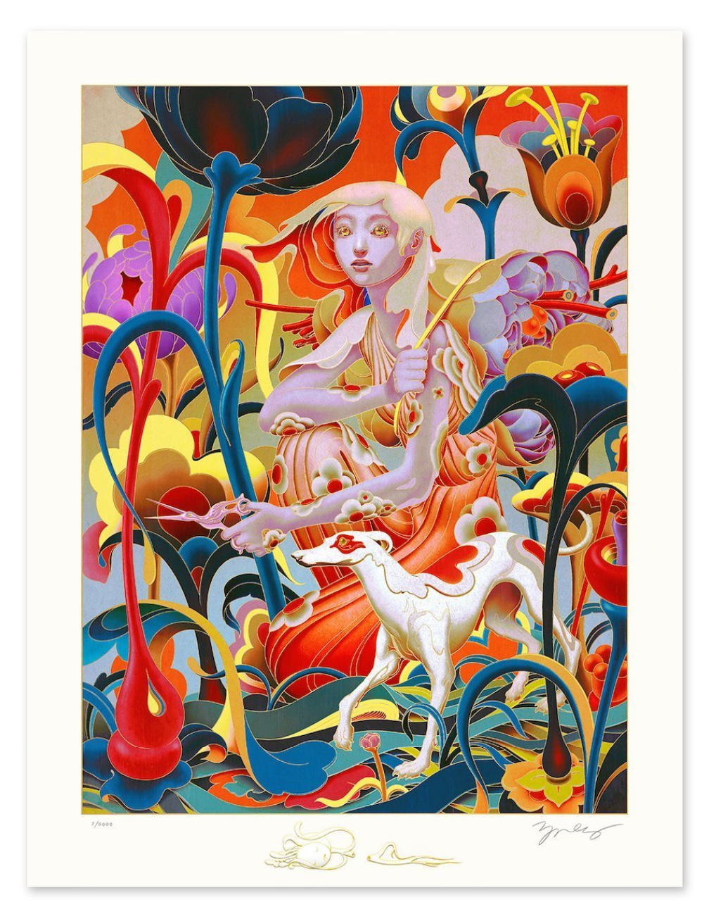 Forager print by James Jean