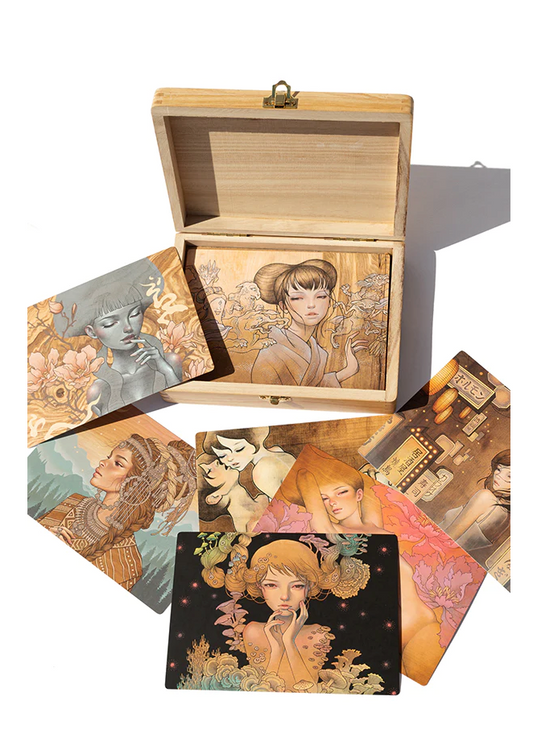 'Omamori' Limited-Edition Postcard Box Set by Audrey Kawasaki