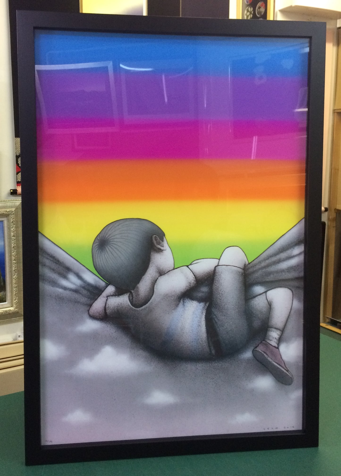 SETH - Over The Rainbow Special Edition. FRAMED