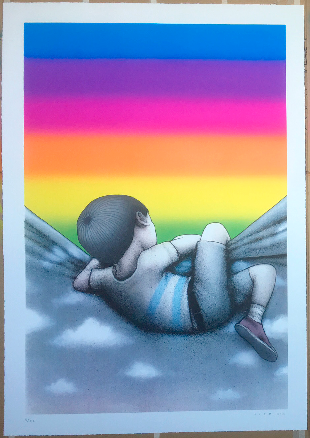 Over The Rainbow Print By SETH
