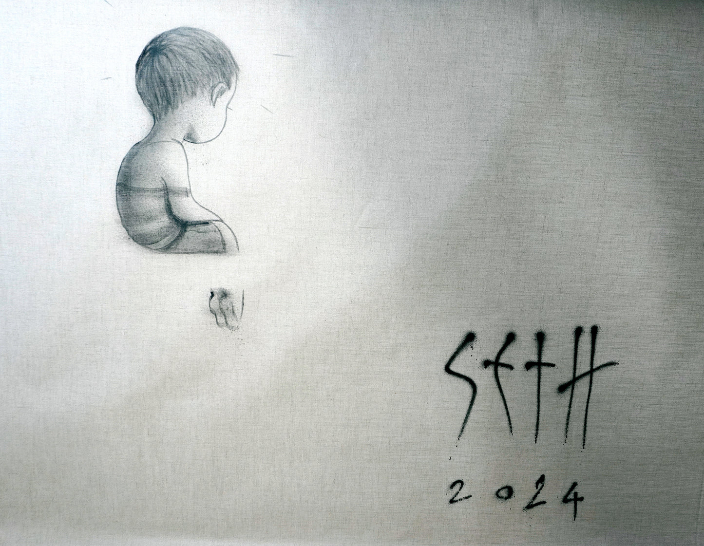 Untitled. Original Artwork on Canvas by SETH