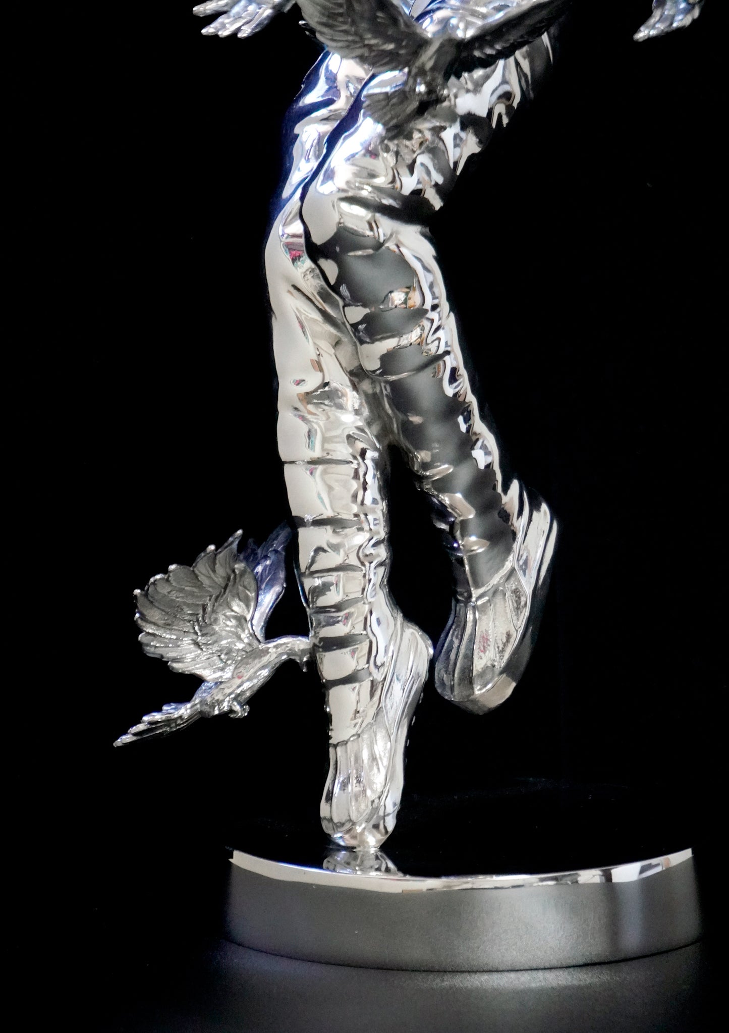 Wilderness Stainless Steel Sculpture + Original Drawing by Jeremy Geddes