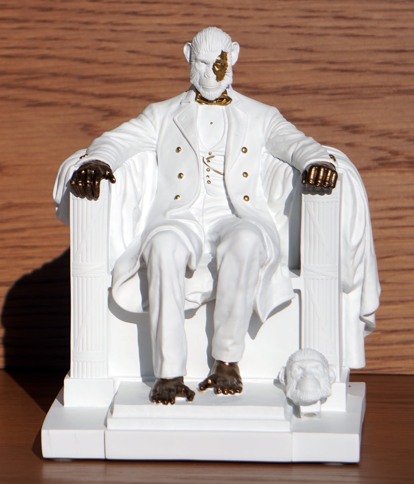 ABE White/Gold Colorway Sculpture
