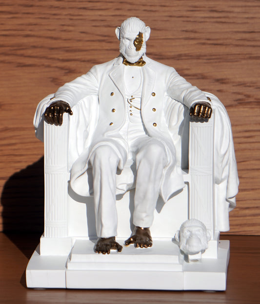 ABE White/Gold Colorway Sculpture