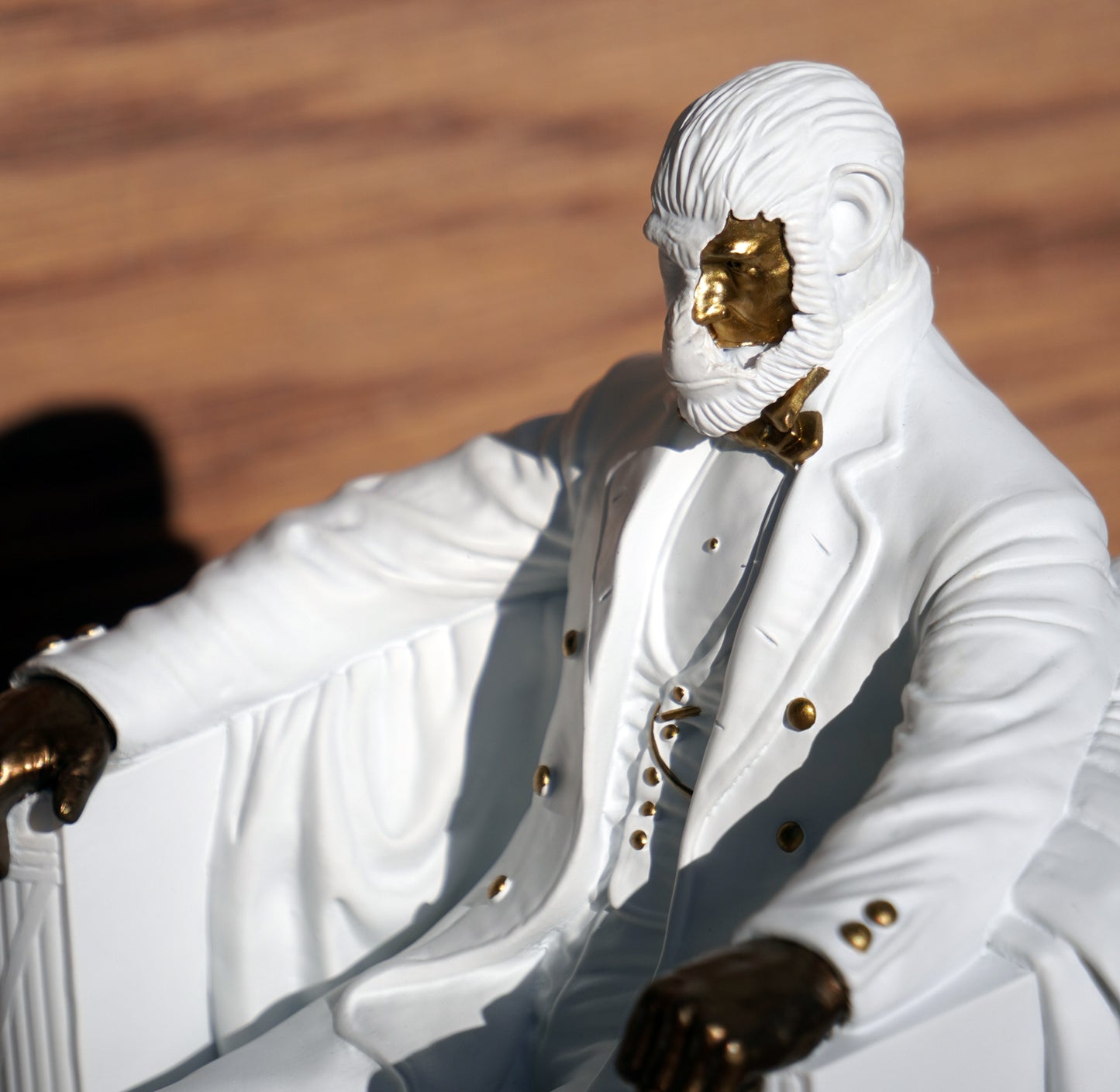 ABE White/Gold Colorway Sculpture