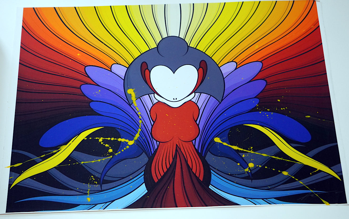 She is Geisha Hand Embellished by Arkiv Vilmansa