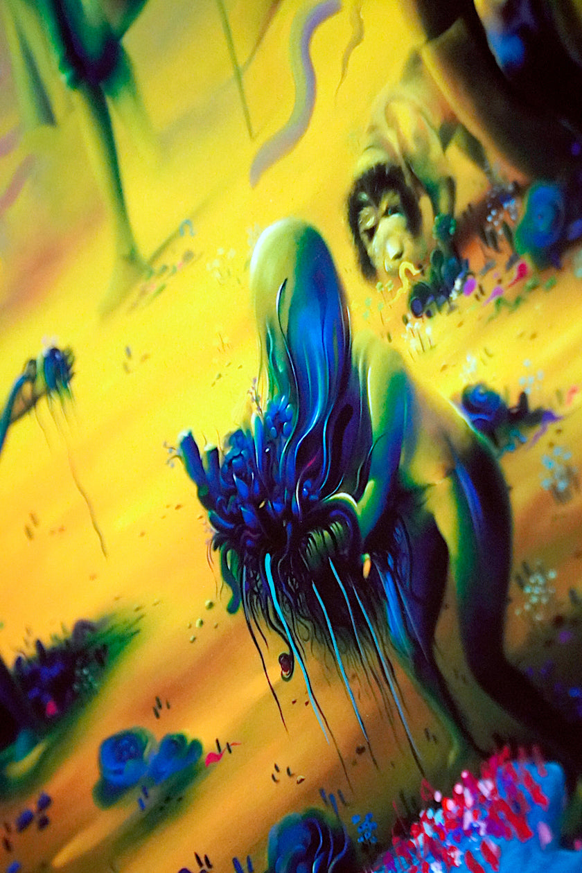 Late Light Hand Embellished Print by Michael Page