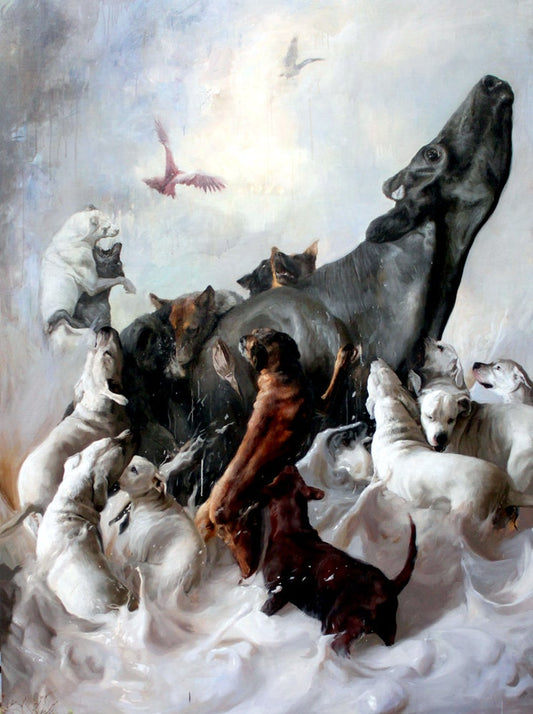 LA CACERIA by GUILLERMO LORCA