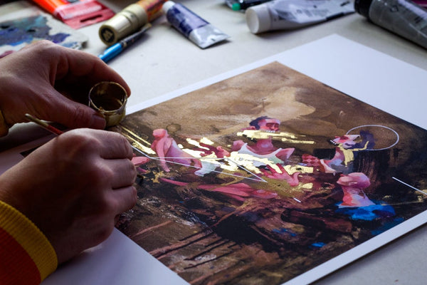 Gold Rush Hand Embellished Edition By Sepe